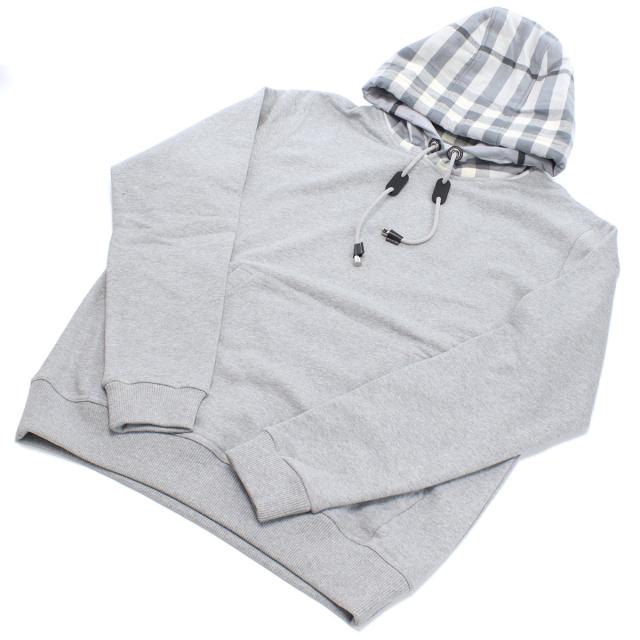 BURBERRY バーバリー フーディーパーカー 8057010 A2142 メンズ グレー_2
