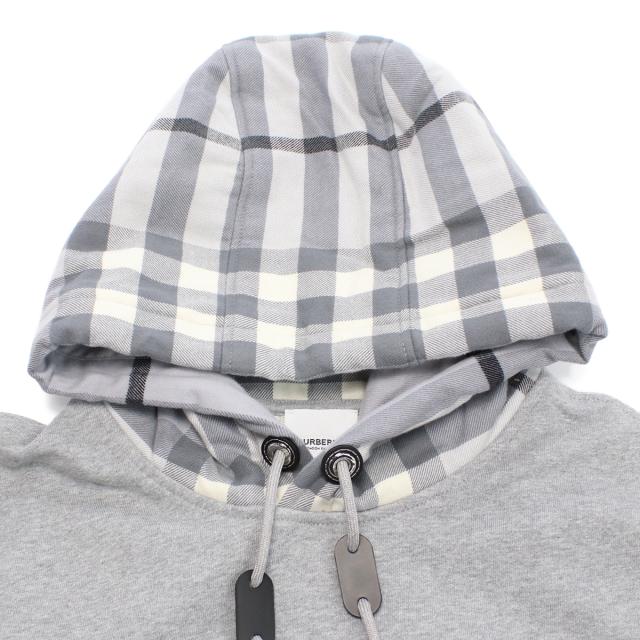 BURBERRY バーバリー フーディーパーカー 8057010 A2142 メンズ グレー_3