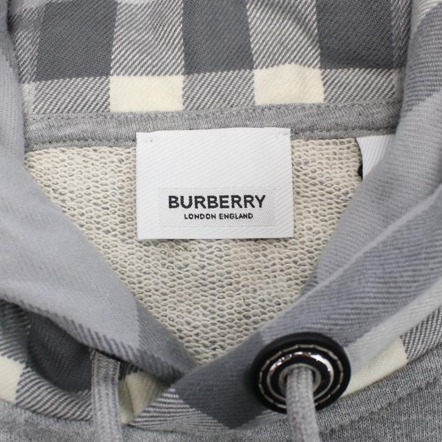 BURBERRY バーバリー フーディーパーカー 8057010 A2142 メンズ グレー_4