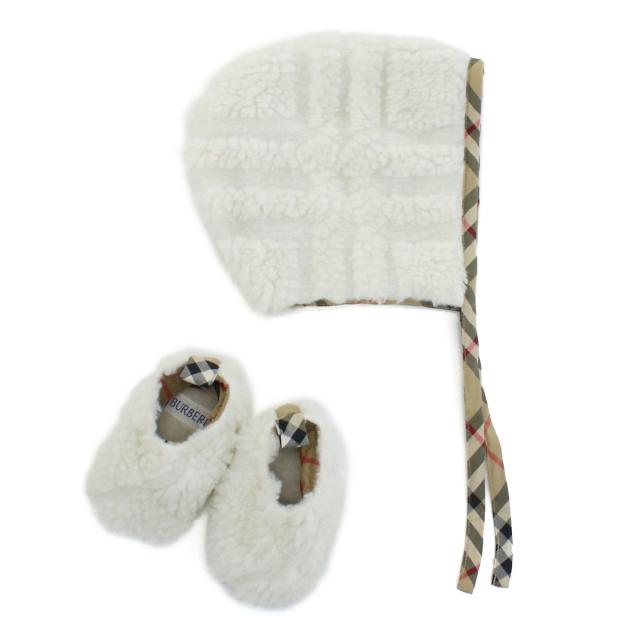 BURBERRY バーバリー その他帽子 8084136 B7462 ベビー ホワイト