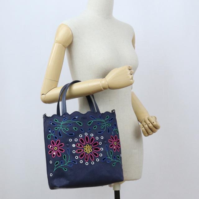 Chloe クロエ トートバッグ CHC22SS494G24 4C4 レディース ネイビー_6