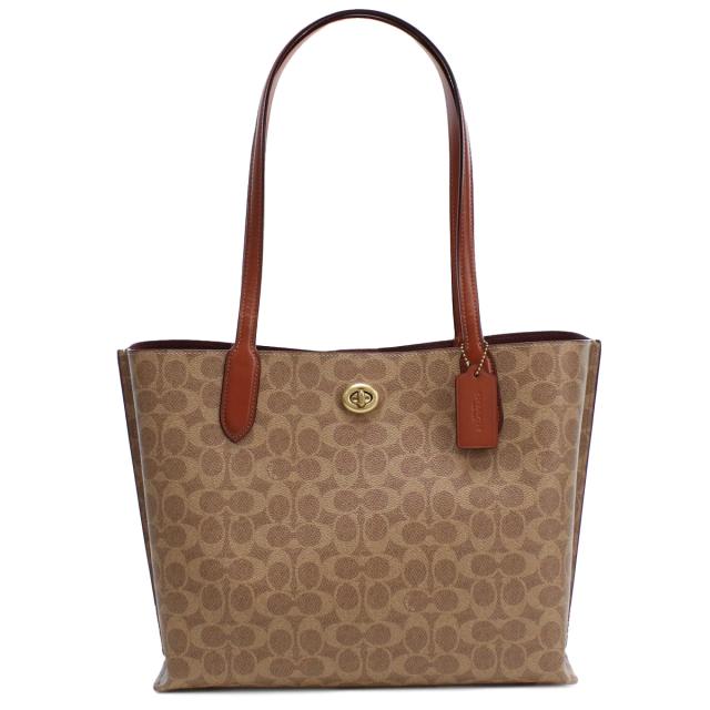 COACH コーチ トートバッグ C0693 B4NQ4 レディース ブラウン_4