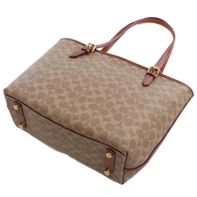 COACH コーチ トートバッグ CC402 B4NQ4 レディース ブラウン_3