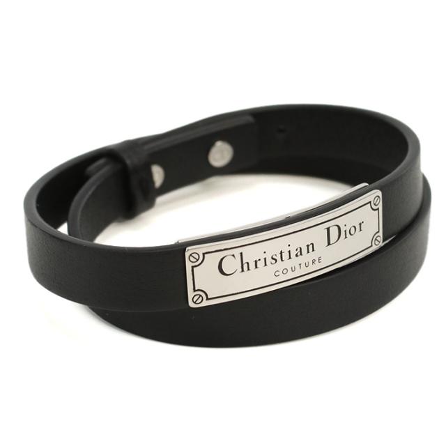 Dior ディオール ブレスレット B1896 HOMLE 004 メンズ ブラック