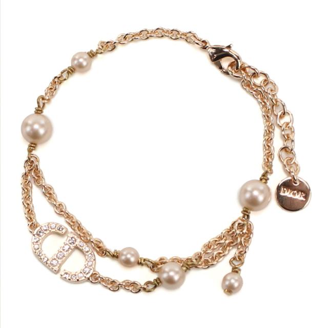 Dior ディオール ブレスレット B2242 WOMCY D12P レディース ゴールド