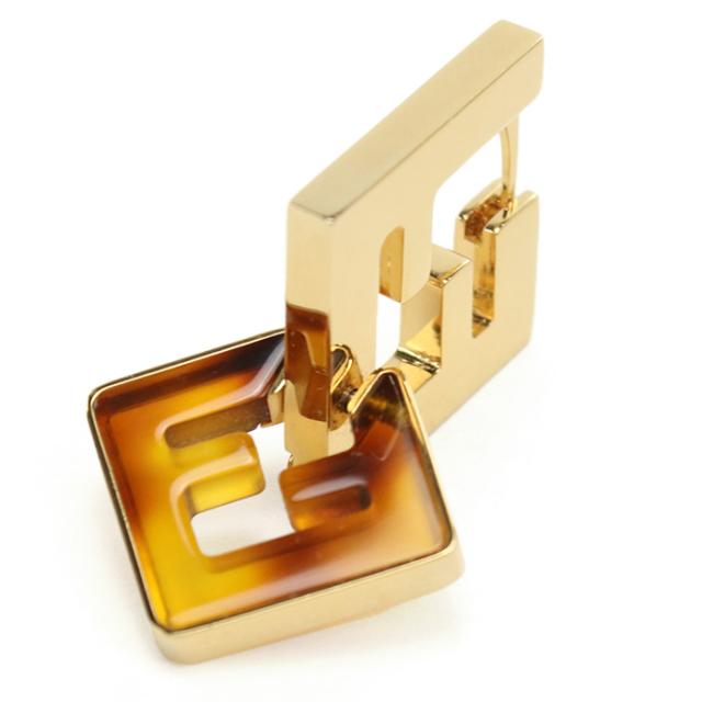 FENDI フォーエバーフェンディ ピアス モチーフ レディース ゴールド