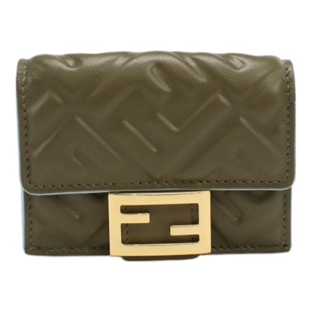 FENDI フェンディ 三折財布小銭入付き 8M0395 AT00 F1PQH レディース ブラウン_5