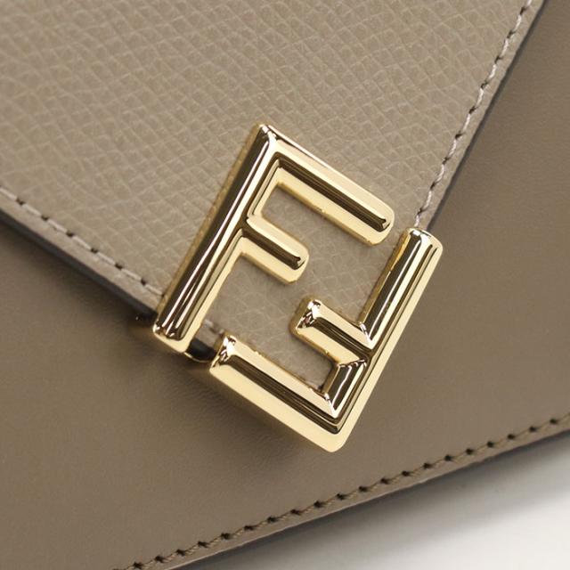 FENDI フェンディ 三つ折り財布 小銭入付き 8M0480 ALV4 F1N1G FFダイヤモンド レディース グレージュ_1