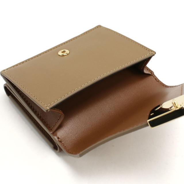 FENDI フェンディ 三つ折り財布 小銭入付き 8M0480 ALV4 F1URW FFダイヤモンド レディース ブラウン_4