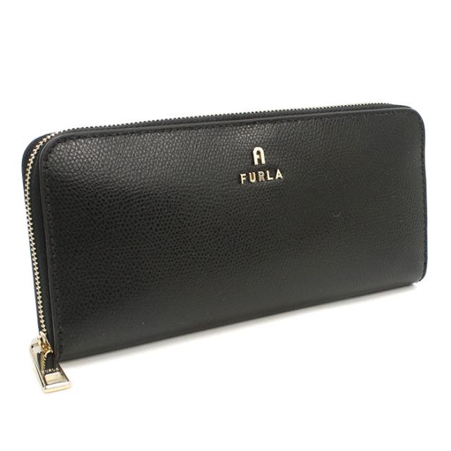 FURLA フルラ 長財布 ラウンドファスナー カメリア WP00313 ARE000 O6000 FURLA CAMELIA レディース ブラック