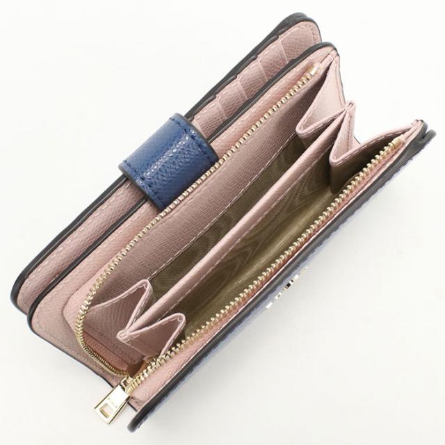 FURLA フルラ 二つ折り財布 小銭入付き カメリア WP00314 ARE000 4503S CAMELIA レディース ブルー_4