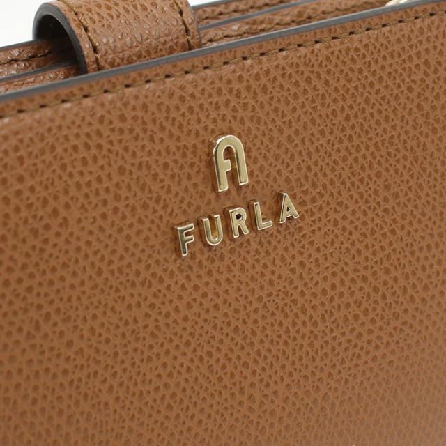 FURLA フルラ 二つ折り財布 小銭入付き WP00315 ARE000 03B00 FURLA CAMELIA レディース ブラウン_1