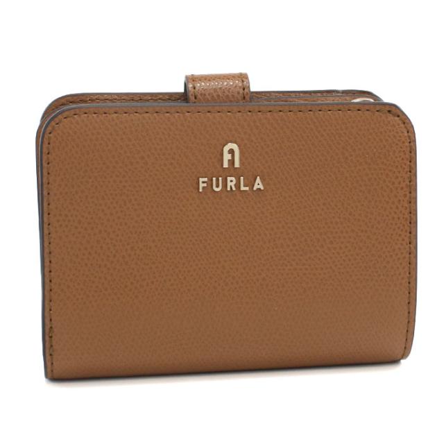 FURLA フルラ 二つ折り財布 小銭入付き WP00315 ARE000 03B00 FURLA CAMELIA レディース ブラウン_6