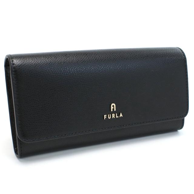 FURLA フルラ 長財布ニ折小銭入付き WP00317 ARE000 O6000 FURLA CAMELIA レディース ブラック