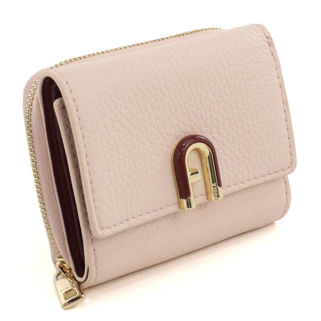 FURLA フルラ 三つ折り財布 小銭入付き WP00590 HSF000 4567Ｓ FURLA IDEA イデア レディース ピンク