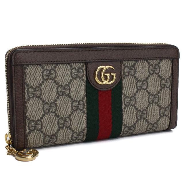 GUCCI グッチ 長財布ラウンドファスナー 523154 96IWG 8745 OPHIDIA レディース