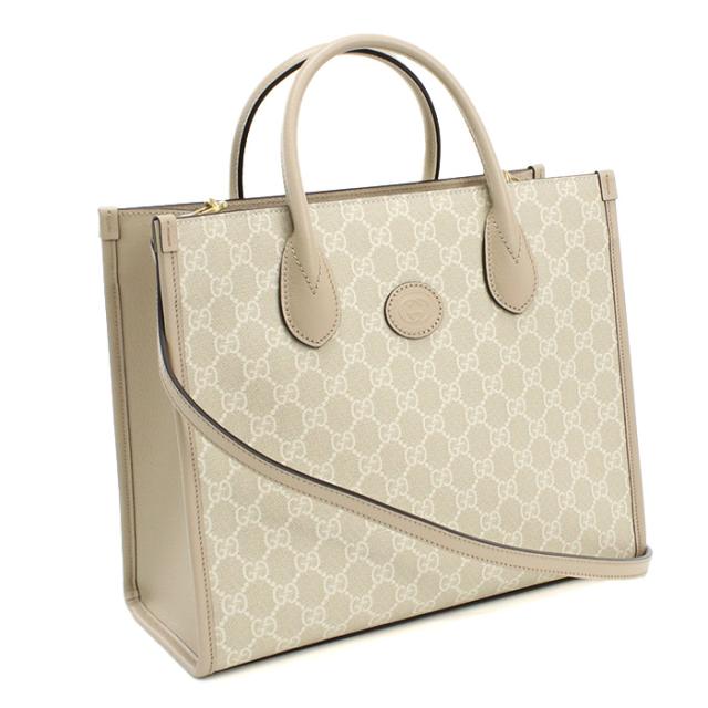 GUCCI グッチ トートバッグ 659983 UULBT 9683 GG RETRO レディース ベージュ