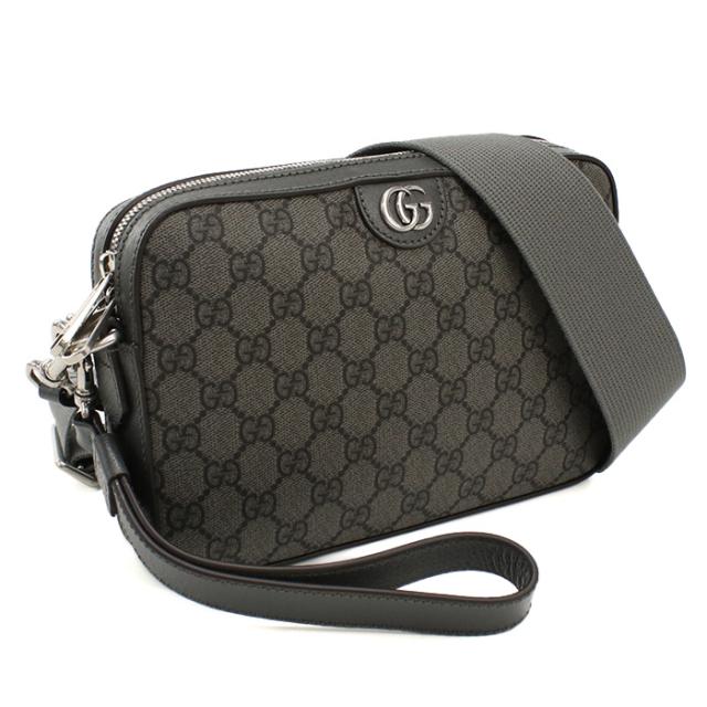 GUCCI グッチスモール クロスボディバッグ 699439 UULHK 8576 OPHIDIA メンズ グレー