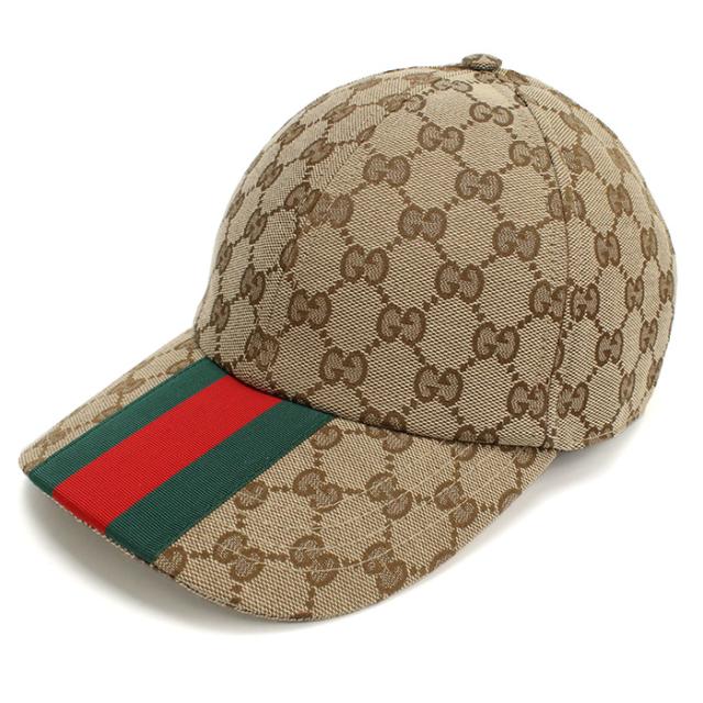 GUCCI グッチ オリジナルGGキャンバス ベースボールキャップ 789016 4HBA8 9784 メンズ ベージュ_3