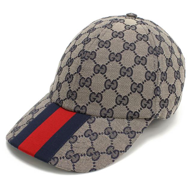 GUCCI グッチ オリジナル GG ベースボール キャップ 789016 4HBA8 4084 メンズ ベージュ ブルー_3