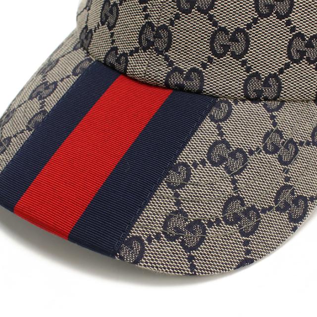 GUCCI グッチ オリジナル GG ベースボール キャップ 789016 4HBA8 4084 メンズ ベージュ ブルー_4