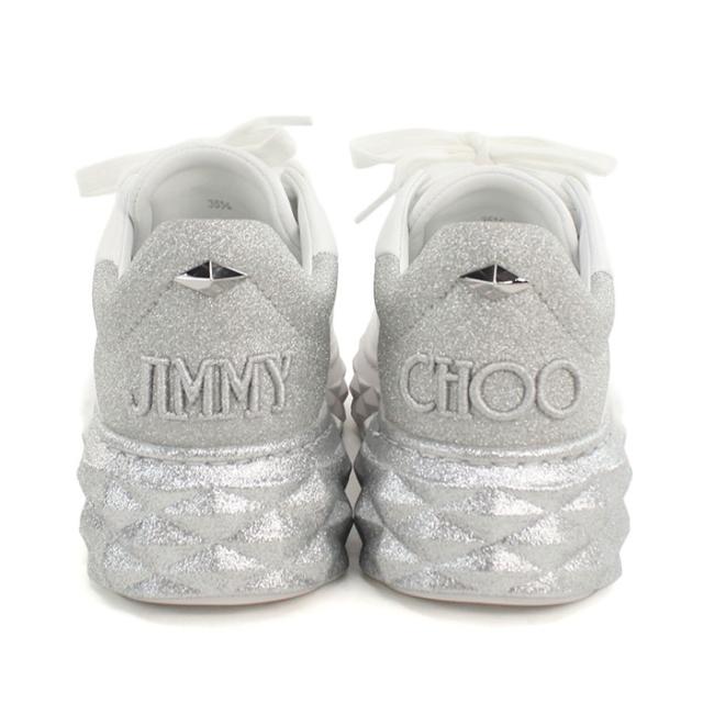 JIMMY CHOO ジミーチュウ スニーカー DIAMOND MAXI-F II IVR 251 V WHITE-SILVER レディース ホワイト_3