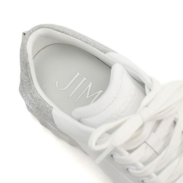 JIMMY CHOO ジミーチュウ スニーカー DIAMOND MAXI-F II IVR 251 V WHITE-SILVER レディース ホワイト_4