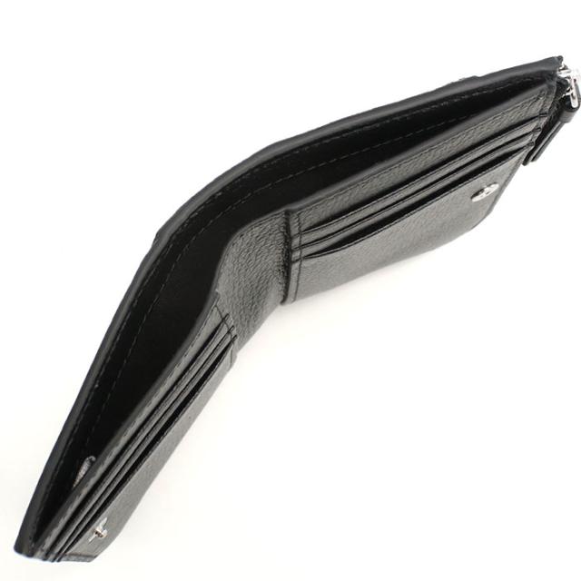 JIMMY CHOO ジミーチュウ 二つ折り財布 小銭入付き DM CMPCT WALLET-M GCJ 252 レディース ブラック
