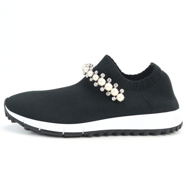 JIMMY CHOO ジミーチュウ スニーカー VERONA BQT BLACK-WHITE レディース ブラック_1