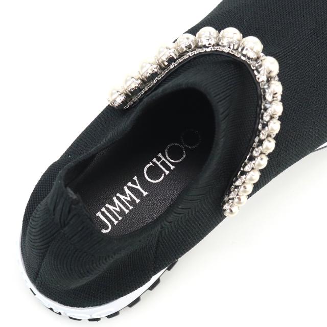 JIMMY CHOO ジミーチュウ スニーカー VERONA BQT BLACK-WHITE レディース ブラック_4