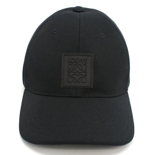 【正規品】LOEWE キャップ ブラック サイズフリー LOEWE ロエベ キャップ メンズ ブラック