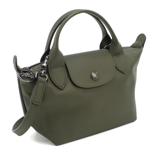 Longchamp ロンシャン ル プリアージュ エクストラ XS ハンドバッグ 1500 987 549 レディース カーキ