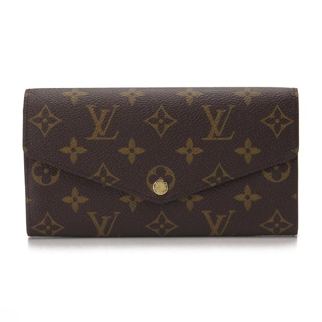 【美品】ルイヴィトン モノグラム ポルトフォイユ サラ 二つ折り財布 ブラウン ルイヴィトン モノグラム ポルトフォイユ サラ 二つ折り財布 ブラウン