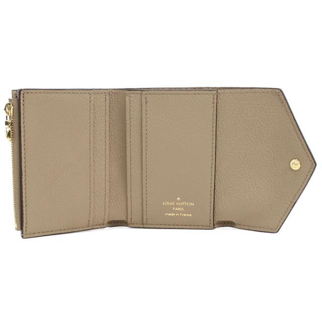 極美品】ルイヴィトン アンプラント ポルトフォイユ ゾエ ベージュ 折