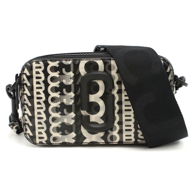 MARC JACOBS マークジェイコブス 斜め掛け ショルダーバッグ 2R3HCR003H01 005 THE SNAPSHOT レディース ブラック_4