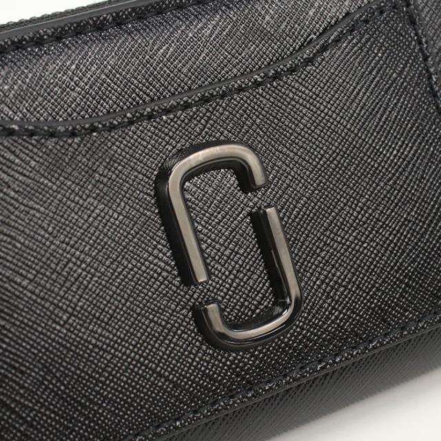 MARC JACOBS マークジェイコブス 二つ折り財布 小銭入付き 2F5SMP071S01 001 THE MEDIUM FLAT WALLET レディース ブラック_1