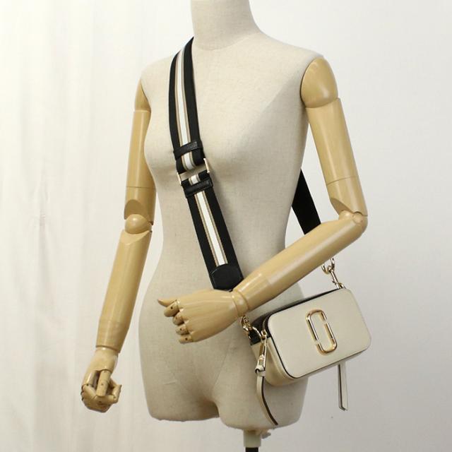 MARC JACOBS マークジェイコブス ザ スナップショット M0012007 136 NEW CLOUD WHITE MULT ショルダーバッグ レディース ホワイト_5
