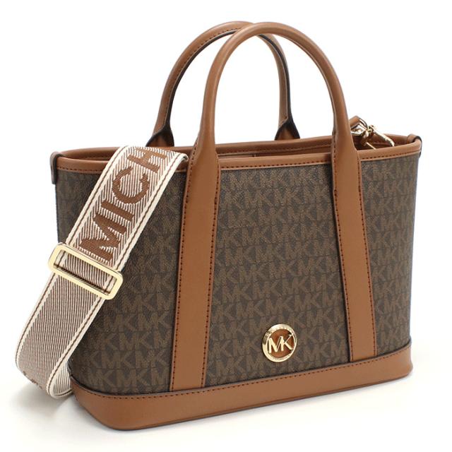 MICHAEL KORS マイケルコース トートバッグ 30R4G99T1V 227 LUISA レディース ブラウン
