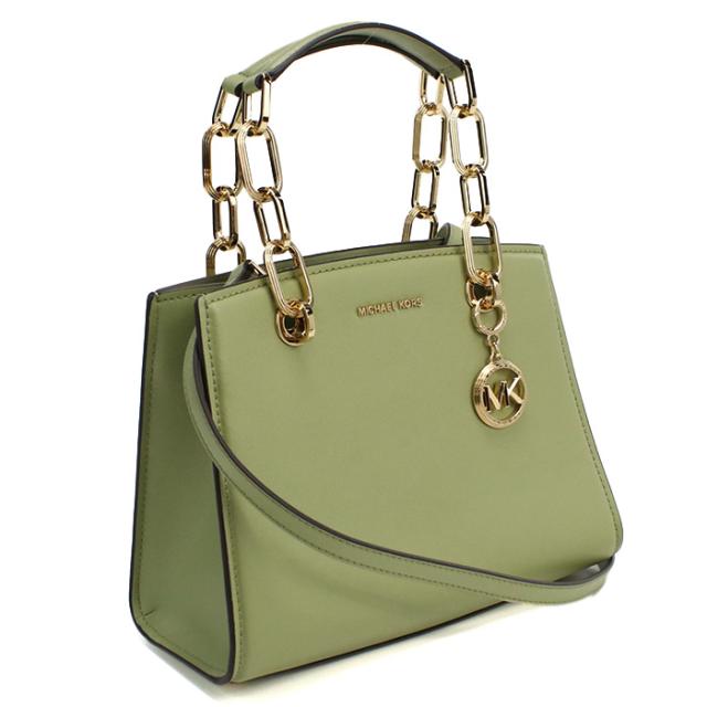 MICHAEL KORS マイケルコース トートバッグ 30S4GCYS1T 378 CYNTHIA レディース グリーン