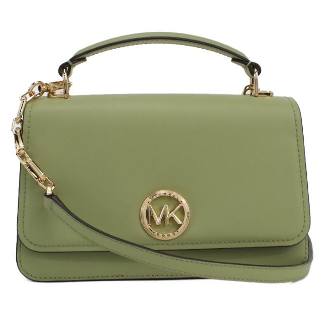 MICHAEL KORS マイケルコース ハンドバッグ 30T4GD8S6L LEATHER 378 2WAY DELANCEY レディース グリーン_5