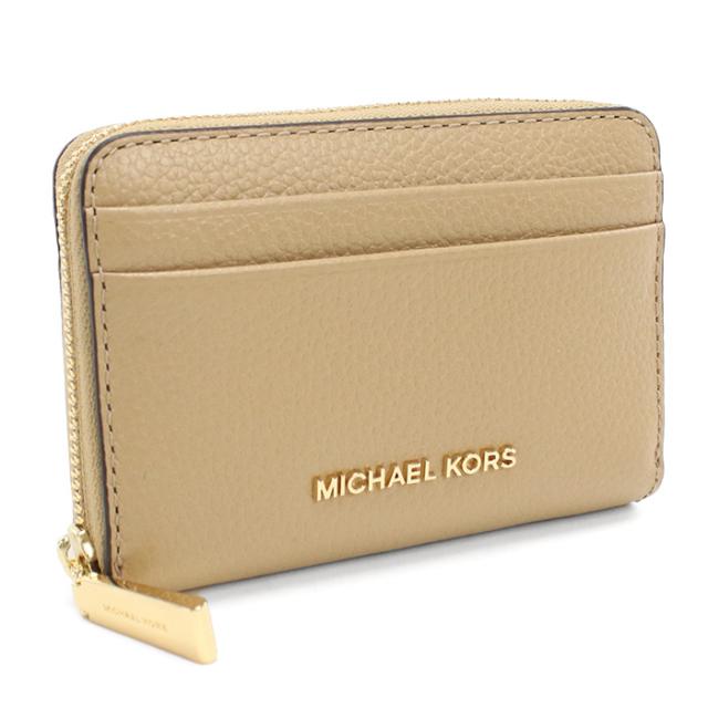 MICHAEL KORS マイケルコース 小銭入れ 32T4GJ6Z5L LEATHER 222 JET SET CHARM レディース ベージュ