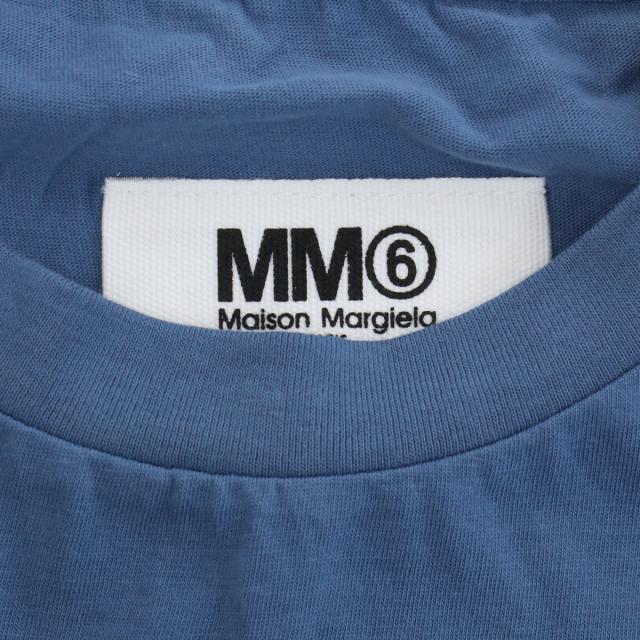 MM6 エムエムシックス Tシャツ S62GD0121 S23588 523 レディース ブルー_3