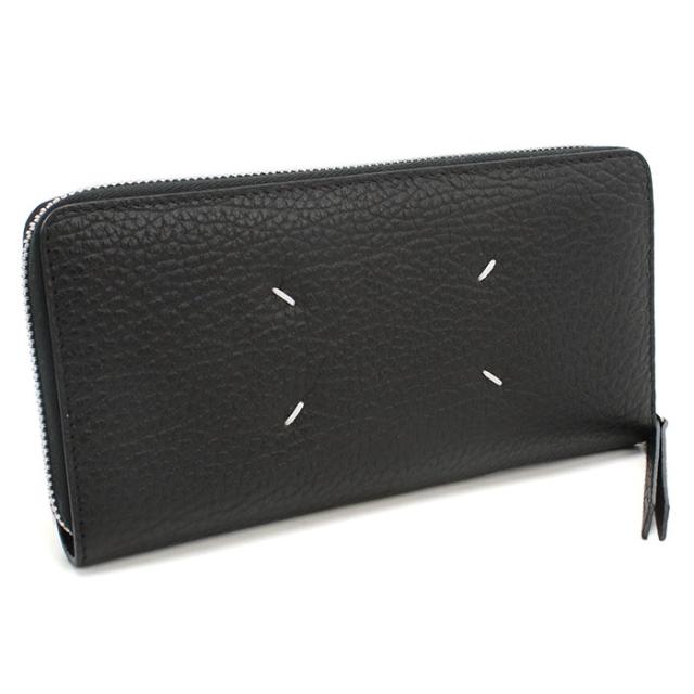Maison Margiela  メゾンマルジェラ 長財布 4ステッチ ジップアラウンドウォレット S56UI0110 P4455 T8013 ブラック