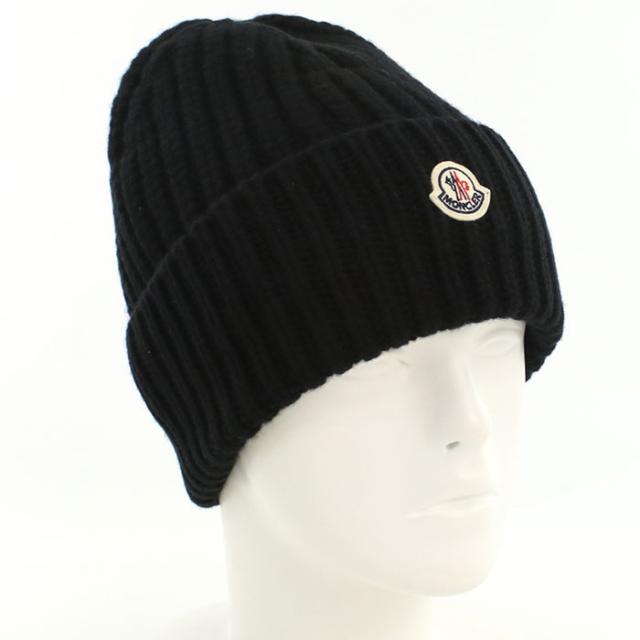 MONCLER モンクレール ニットキャップ 3B00035 M4281 999 レディース ブラック