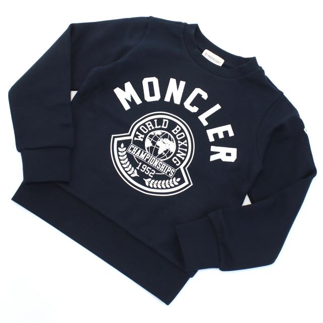 MONCLER モンクレール スウェット 8G00002 899PS 778 キッズ ネイビー