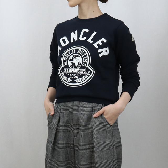 MONCLER モンクレール スウェット 8G00002 899PS 778 キッズ ネイビー