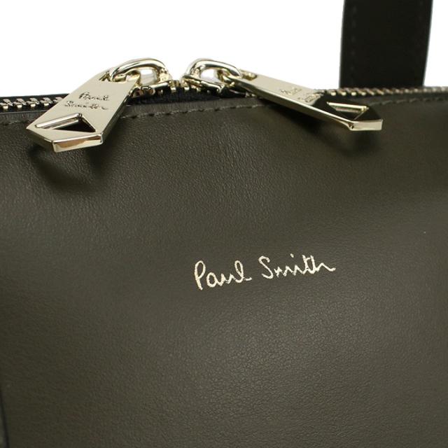 【新品】ポールスミス Paul Smith ブリーフケース M1A7167　NCOBLS　35 GREEN カーキ ブラック_1