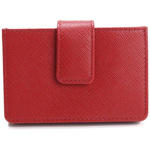 PRADA プラダ カードケース 1MC211 QWA F068Z FUOCO レディース レッド_5