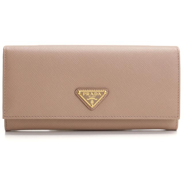 PRADA プラダ サフィアーノトライアングル 長財布 1MH132 QHH F0236 レディース ピンク_4