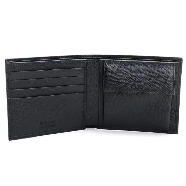 PRADA プラダ 二折財布小銭入付き 2MO738 QHH F0002 メンズ_2